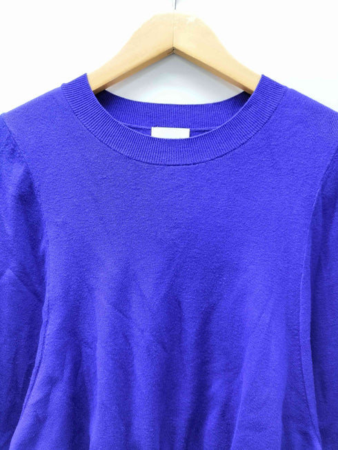 ユナイテッドアローズグリーンレーベルリラクシング UNITED ARROWS green label relaxing W/AC パフニット クルーネック プルオーバー ―ウォッシャブル― レディース